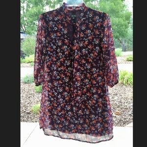 Floral Shift Dress